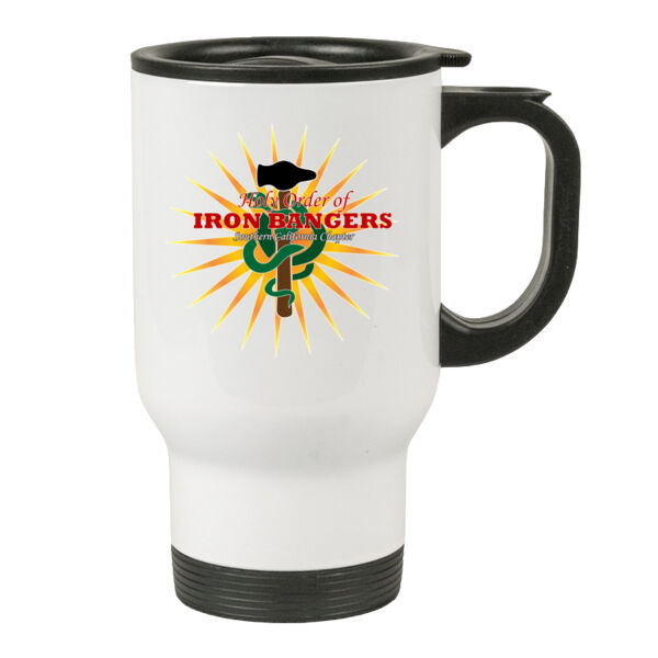 Iron Bangers 14oz. Travel Mug Thumbnail